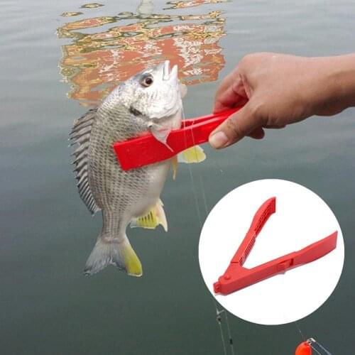 New Fishing Gripper with Lock Switch Fish Clamp Body Holder Grabber Portable Tool