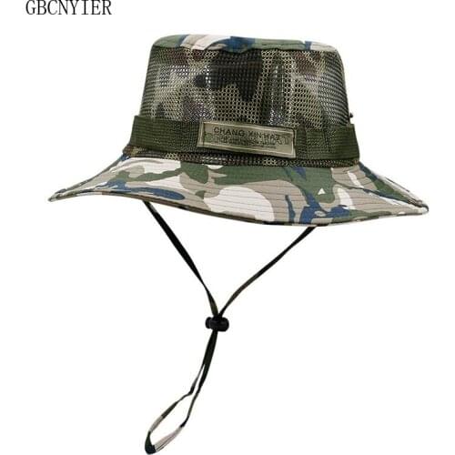 GBCNYIER Thin Cotton Bucket Cap Quick Dry Sunbonnet Male And Female Camouflage Summer Hats Outdoor Casual Simple Match Sun Hat