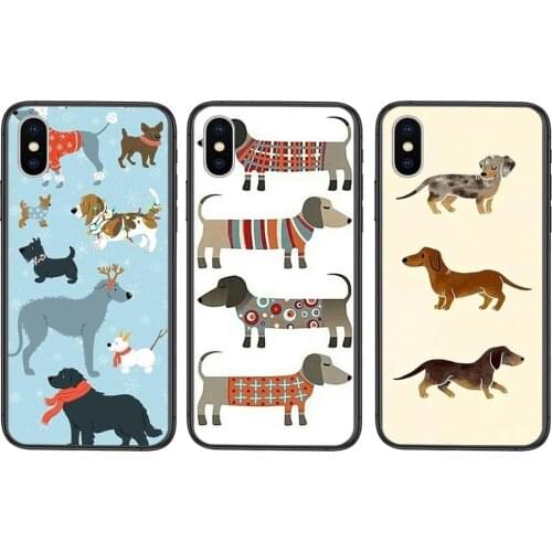 Dachshund Puzzle For Samsung Galaxy S20 Ultra 5G S30 Ultra S21 S10 S10E Plus Lite Soft Mobile Phone Capa Nova