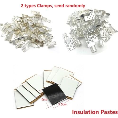 Underfloor Heating Film Accessories Clamps Special Connectors with Insulation Pastes