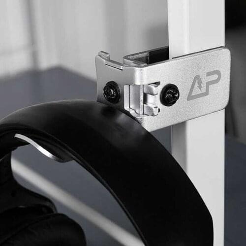 Clip-on headphone holder headset holder school bag hook bracket desk clip desktop book shelf headphone holder