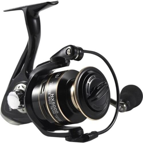 Fishing Reel NX2000-7000 Drag 10kg Metal/EVA Ball Grip Spool Spinning Reel Saltwater Reel For Carp Reel Fishing