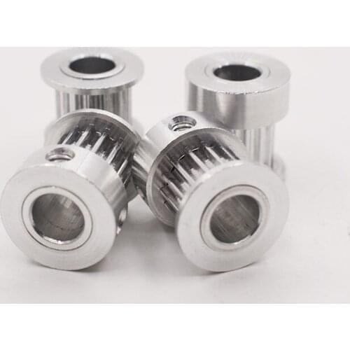 Aluminum Alloy BF Type 3M 16 Teeth 4/5/6/6.35/7/8mm Inner Bore Timing Pulley 11mm Width 3mm Pitch Synchronous Wheel