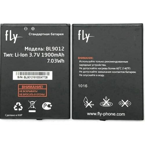 Battery BL9012 1900mAh Backup Bateria Replacement For Fly FS508 Cirrus6 FS509 Nimbus 9 Mobile Phone Battery