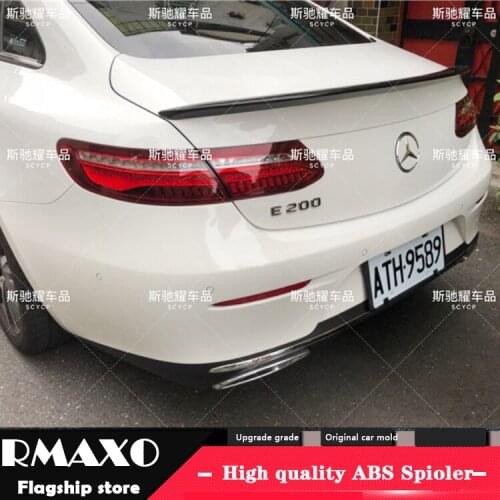 For Benz W213 E-class coupe Spoiler 2016-2019 ABS Car Rear Wing Spoiler For Benz W213 2 Door E300 E320 E260 E63 coupe Spoiler