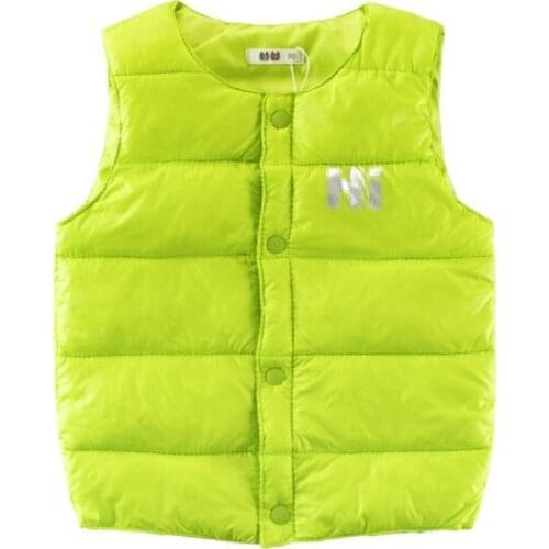 High quality warm vest New Autumn winter kids boy girl Sleeveless sweater coat baby toddler fashion sport Childrens clothing