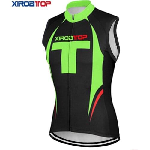2020 Summer Cycling Vest Sleeveless shirt short Jersey Breathable MTB Clothing Bike vest Bicycle Jersey Ropa Maillot Ciclismo