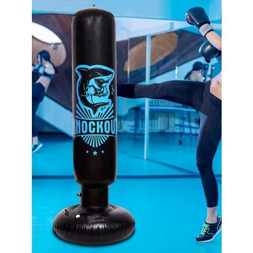 Indoor Vertical Boxing Column Tumbler Sandbags Vent Toys Vent Column PVC Inflatable Sandbags For Kids Adult