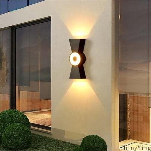 Up Down Outdoor Wall Light Led Home Garden Lighting Outdoor Sconce 85-265V Aluminum