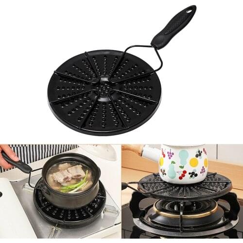 Japanese Porcelain Pot Heat Conduction Plate Stovetop Heat Diffuser Distributor Gas Stove Top Heat Diffuser Reducer Flame Guard