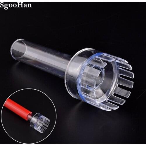 1PC Shrimp Nano Fish Tank Plexiglass Acrylic Aquarium Filter Degreasing Film Float Inlet And Outlet Pipe Degreasing Film Basket