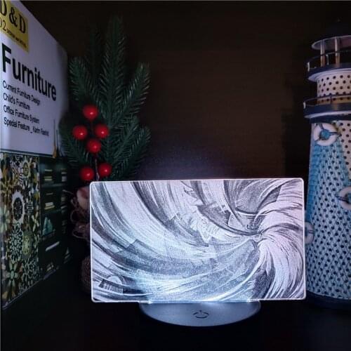 3D Night Light Nartuo Kakashi Kamui Anime Figure LED Lamp Bedside Decoration Lampara Home Decor Led Lampe Shippuden Lights Gifts