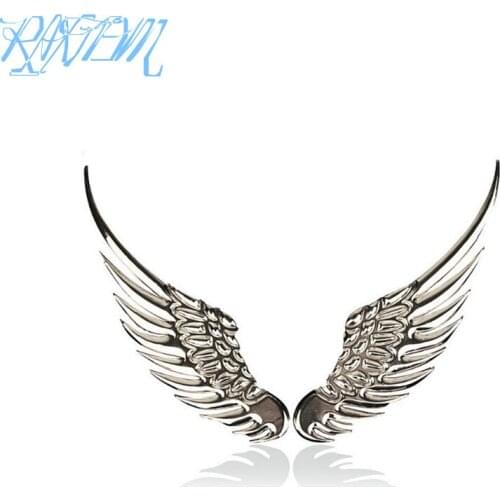 1 Pair Wings Sticker For Nissan Tiida Teana Skyline Juke X-trail Almera Qashqai Livina Sunny March Murano Geniss car styling