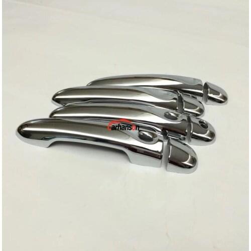 Auto Accessories Sticker For Renault Captur Kaptur 2013 2018 2019 Door Handle Cover Decoration Car Styling Protector Guard Trim