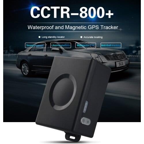 Long Standby Time Waterproof Strong Magnet GPS Tracker Car Tracking Device CCTR-800 Plus/cctr800+ Lifetime Free Web APP Tracking