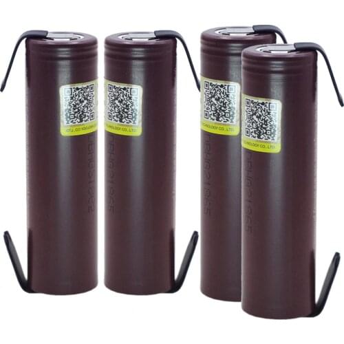 Liitokala 100% New HG2 18650 3000mAh Rechargeable battery 18650HG2 3.6V discharge 20A Power batteries + DIY Nickel