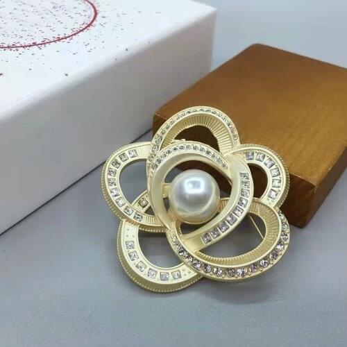 Fashion Jewelry Vintage Flower Style Sunflower Brooch Party Sweater Brooche Flower Fashon Camellia Brooches