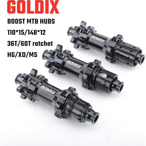 FOVNO BOOST lager MTB Mountainbike Nabe Schnellspanner set Bike hub 28/32H Scheibenbremse 110*15/148*12 HG/XD/MC 60T