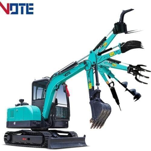 CE EPA China Cheap Mini Hydraulic Crawler Excavator 4 Ton Digger For Sale Wholesale