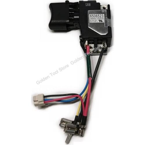 Switch 6506523 650652-3 for Makita BTW250RFE BTW251RFE DTW251RFE BTW250 DTW250 DTW251Z DTW251RMJ BTW251Z DTW251 BTW251 BTS130