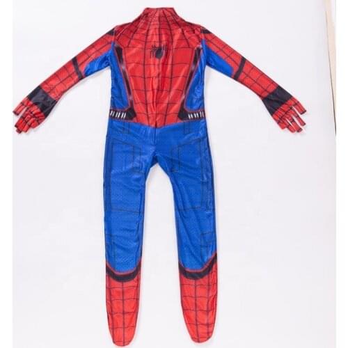 Hot Fancy Spiderbay Man Clothing Party Costume Cosplay Halloween Clothes SpiderBoys Role Play Jumpsuit One Piece Kids Costumes