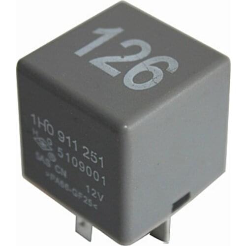 1H0 911 251 #126 Car Relay 12V Air Conditioning Relay Starting For Audi VW POLO Bora Lavida 1H0911251