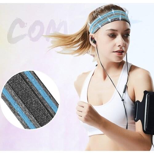 Sports Elastic Band For Gym Anti-skid Headband For Women And Men Basketball Sweat-wicking Headscarf Breathable Fitness Yoga Vol