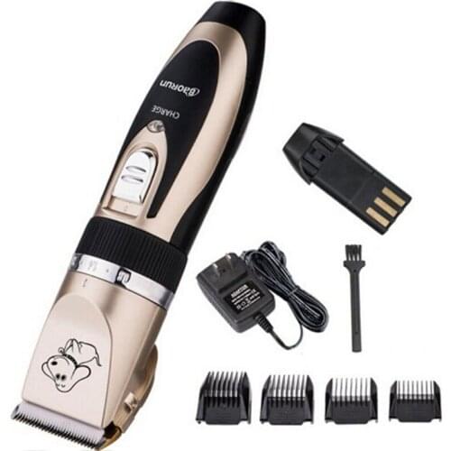 US/EU PULS Rechargeable Electrical Pet Clipper Professional Grooming Kit Pet Cat Dog Hair Trimmer Shaver Set Haircut Machine