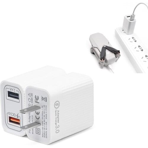 STARTRC 1106582 Dual-port QC 3.0 + 2.4A USB Fast Charger for DJI Mavic Mini