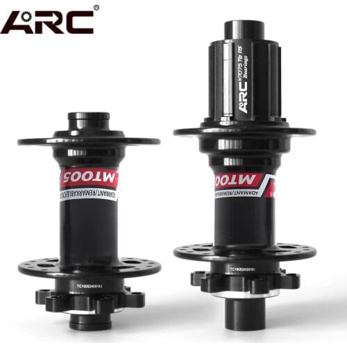 ARC front rear bicycle hubs mtb mountain bike 32H for 8/9/10/11 speed QR skewer 135mm thru 142mm disc hub Bicycle Accessories