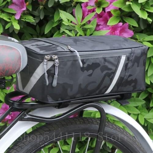 Waterproof Bike Bag Front Bicycle Bag MTB Road Handlebar Pannier Multi-purpose Large Capacity Backpack Cycling Tube Bag