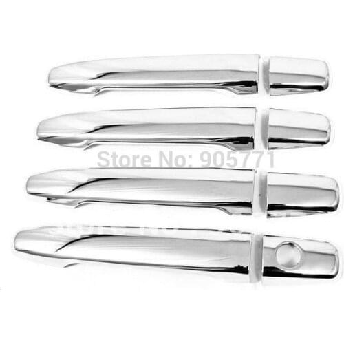 High Quality Chrome Door Handle Cover for Mitsubishi Lancer Evolution Gen 10 free shipping