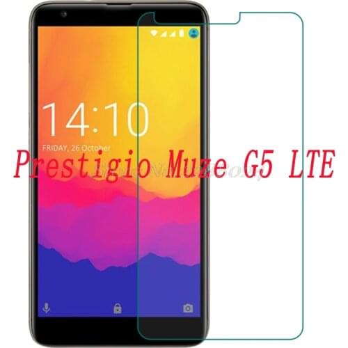 Smartphone 9H Tempered Glass for Prestigio Muze G5 LTE 5.2" GLASS Protective Film Screen Protector cover phone