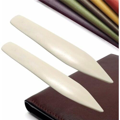 1pc New Leather Craft Tools Bone Folder For Leather Scoring Folding Creasing Paper Home Handmade Accessories YH-459482
