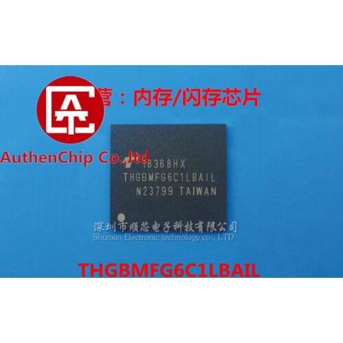 5pcs 100% orginal new in stock THGBMFG6C1LBAIL GB EMMC storage font IC FBGA-153