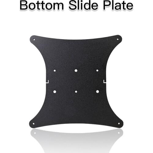 Aluminium alloy CR-10 Bottom Slide Plate 4mm HotBed Base plate support Upgrade For CR-10S / V2 / V3 Ender-3 MAX 3d printer parts