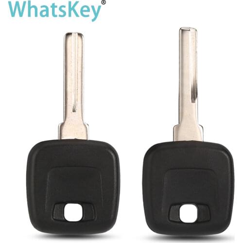 WhatsKey Uncut Blade Transponder Ignition Car Key Shell Case For Volvo S40 S60 S70 S80 V40 V70 XC60 XC70 XC90 C70 V7 D30 850 960