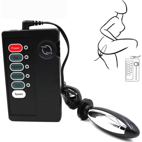 Hots Medical Themed Erotic Toys Electric Shock Butt Anal Plug G-spot Prostate Massage Electro Stimulation Sex Toys For Men Woman