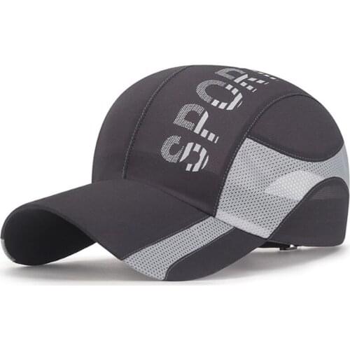 Men Women New Summer Ultra-thin Breathable Baseball Cap Snapback Cap Bone Adjustable Size Couple Sports Mesh Caps Fishing Cap