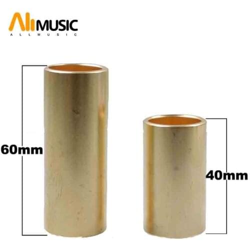 Brass Small Guitar Finger Slide 24*20*40/60mm Guitar Slides