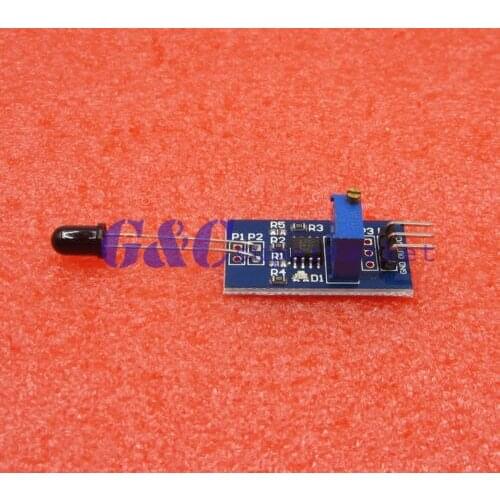 Flame Sensor Module Wavelength 760nm-1100nm LM393 IR Flame Temp Sensor Board diy electronics