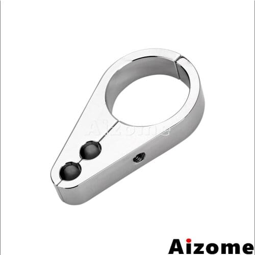 Motorcycle 1-1/4" Handlebar Clutch Brake Cable Clamp For Harley Dyna Sportster Touring 32mm Frame Brake Wire Holder Chrome