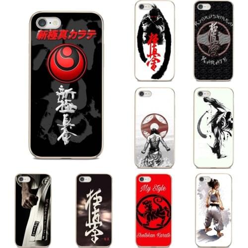 Soft Transparent Cases Covers Karate Kyokushin Font Printed For Xiaomi Redmi 3 3S 4X Note 3 4 5A 5 6 7 8 Pro Pocophone F1