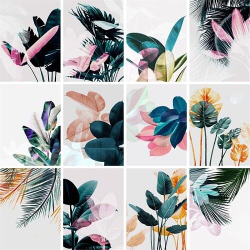 GATYZTORY Paint By Number Kits Home Decor Painting By Numbers Flower Drawing On Canvas HandPainted Painting Art DIY Gift