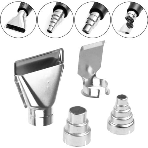 4Pcs/lot Heat Gun Air Nozzles Electric Kit Accessories Industrial Tools Shrink Wrap New 2017