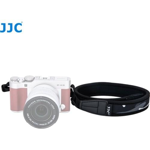 JJC Mirrorless Camera Shoulder Neoprene DSLR Sling Belt Adjustable Neck Strap For Fujifirm X100V X-T4 X-T200 X-A7 XT4 XT200 XA7
