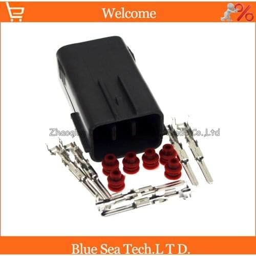 6 Pin male EGR valve exhaust gas recirculation waterproof plug connector for Ford Mondeo Carnival Fox wins S-Max