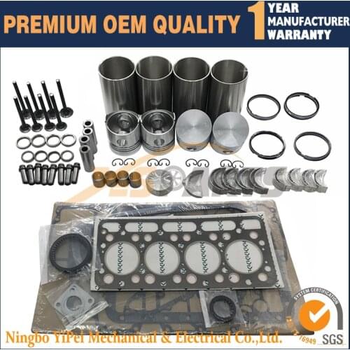 V1502 V1502C Overhaul Rebuild Kit For Kubota Engine RX3600 Tractor Repair Part