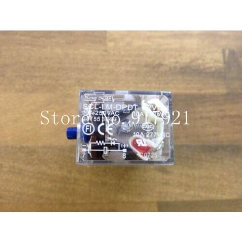 [ZOB] SCLB-W-LM-DPDT-12V 12V DC relay Songchuan Songchuan --20pcs/lot