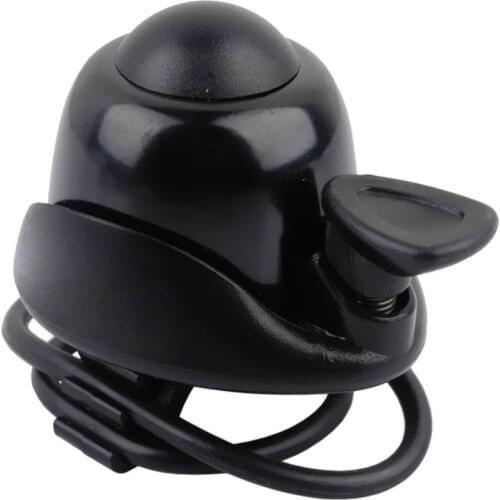 Bicycle bell cart folds For Safety Cycling Bicycle Handlebar Metal Ring Black Bike Bell Horn Sound Alarm Bicycle Accessory